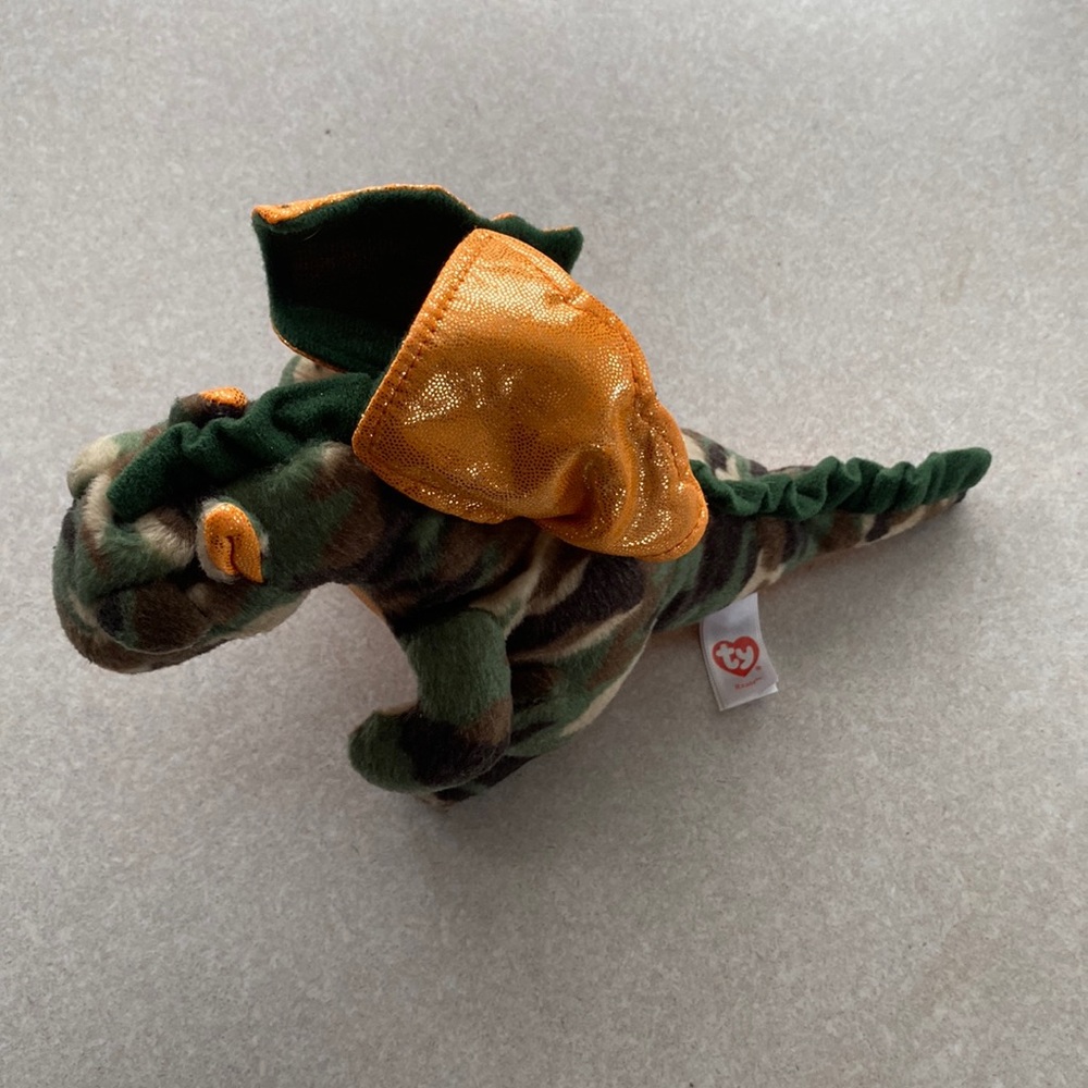 Classic TY Beanie Boo “Razor” the Dragon